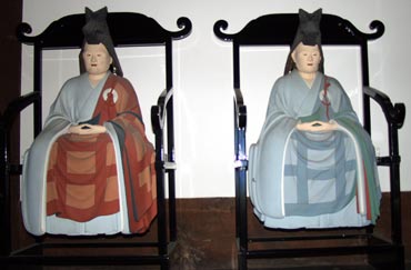 Zen masters Rinzai and Hyakujō